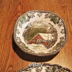 90 pieces, The Friendly Village China set, Johnson Brothers, Made in England