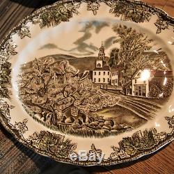 90 pieces, The Friendly Village China set, Johnson Brothers, Made in England