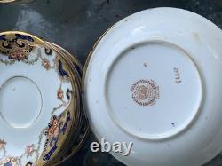 A Set 56 Pieces ANTIQUE ART DECO HAND PAINTED CORONET ENGLAND BONE CHINA