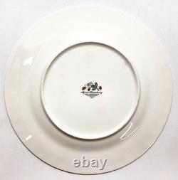 ALPINE STRAWBERRY Fine Bone China 4-Piece Set, Roy Kirkham, Made in England