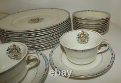 Alfred Meakin England MEA131 China Set Lot Flower Basket Light & Dark Blue Boxes