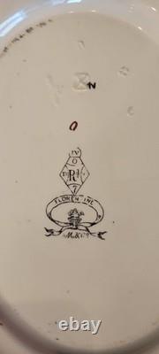 Antique 1867 MINTON England FLORENTINE Pattern China Set of 11 Plates and more