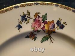 Antique 1905-1920 Aynsley England Bone China Set of 9 Dinner Plates 10.25