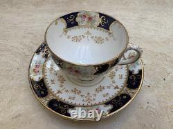 Antique Blyth Porcelain Co. Ltd Diamond China Tea Set Imari Style 21 Pieces