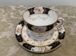 Antique Blyth Porcelain Co. Ltd Diamond China Tea Set Imari Style 21 Pieces