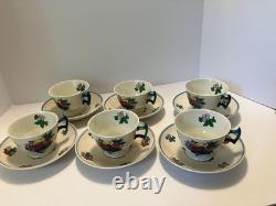 Antique Booths England Fruit China 33-Piece Dinnerware Collection (Early 1900s)