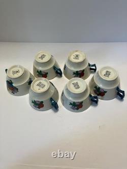 Antique Booths England Fruit China 33-Piece Dinnerware Collection (Early 1900s)