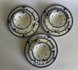 Antique Cauldon LTD England Bone China Tea Trio Sets/ Set Of 3