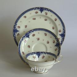 Antique Cauldon LTD England Bone China Tea Trio Sets/ Set Of 3
