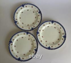Antique Cauldon LTD England Bone China Tea Trio Sets/ Set Of 3