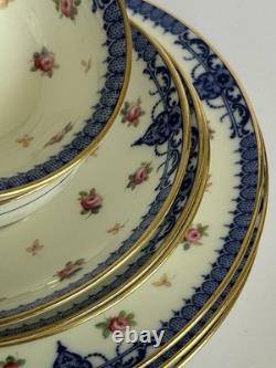 Antique Cauldon LTD England Bone China Tea Trio Sets/ Set Of 3