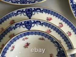 Antique Cauldon LTD England Bone China Tea Trio Sets/ Set Of 7