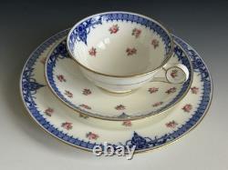 Antique Cauldon LTD England Bone China Tea Trio Sets/ Set Of 7