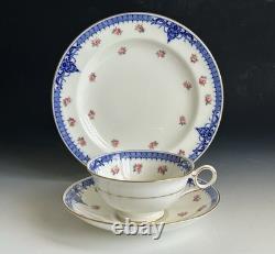 Antique Cauldon LTD England Bone China Tea Trio Sets/ Set Of 7