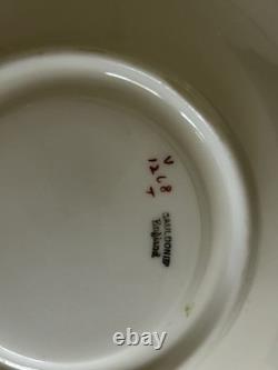 Antique Cauldon LTD England Bone China Tea Trio Sets/ Set Of 7