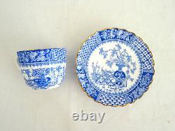 Antique Copeland China England Dessert Set Cups Saucers Plates Set of 6