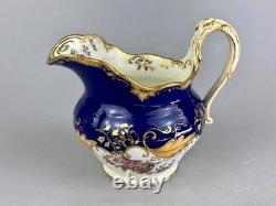 Antique English Bone China 2434 Tea Set Cups Saucers Jug Bowl Coalport Batwing