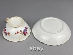 Antique English Bone China 2434 Tea Set Cups Saucers Jug Bowl Coalport Batwing