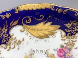 Antique English Bone China 2434 Tea Set Cups Saucers Jug Bowl Coalport Batwing