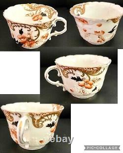 Antique John Aynsley Imari Hand Painted Tea Set, pattern #11052, c. 1890s