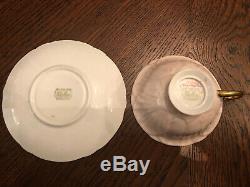 Antique Made In England Assorted Tea Cup & Saucer Set (14 Pc) Fine Bone China