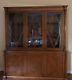 Antique Mahogony China Cabinet & Dining Set. Beacon Hill Collection by Kaplan