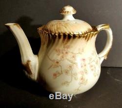 Antique Miniature Hammersley Bone China Tea Set with Tray Longton England c1912-39
