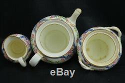Antique Minton England Tiffany and Co 19th Century Chinese Design Tea Pot Set