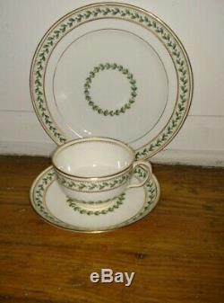 Antique Mintons fine china Tiffany co England cup saucer 36 pieces set for 12