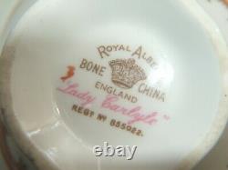Antique Royal Albert Tea Set Bone China England Lady Carlyle Regd. No. 855022