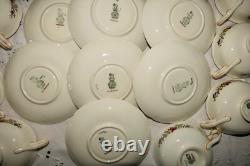 Antique Royal Doulton England BEAUFORT Bone China 16 Pc Set for 7 c. 1935 1960