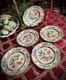 Antique Set 5pc Mason's England Ironstone China Plates/Dishes/Bowl