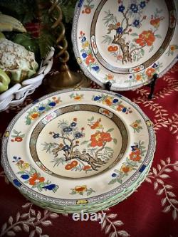 Antique Set 5pc Mason's England Ironstone China Plates/Dishes/Bowl