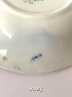 Antique W. H. Grindley China Idris (flow Blue) England Set Of 14 Pieces