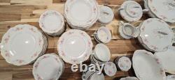 Antique W. H. Grindley England 100-Piece China Dinnerware Set