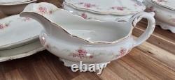 Antique W. H. Grindley England 100-Piece China Dinnerware Set