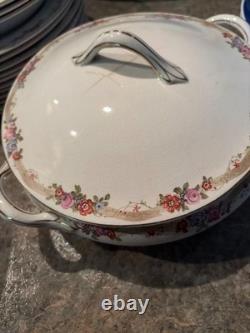 Antique W. H. Grindley England China Set/28
