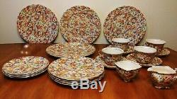 Antique collectible china set. James Kent Ltd. Made in England, Du Barry