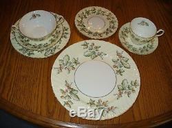 Antique dinnerware Perfect Complete set of 56 Foley Bone China made in England
