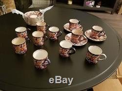 Antiques Booths silicon china england Coffee set 24 pieces