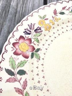 Arbor By Mason C4691 Ironstone China Hand Painted Made In England Set Of 6 Plate