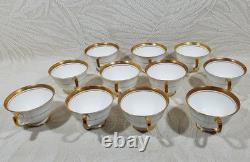 Aynsley Elizabeth 11 Tea Cup Set 7947 Fine English Bone China Gold Trim England
