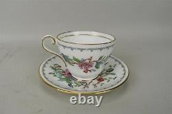 Aynsley England Pembroke China Tea Cup Saucers Reproduction Design Set of 23