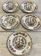 Aynsley England set of 5 plates indian tree pattern 6in Fine China Markings