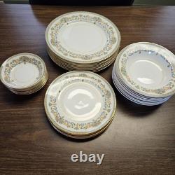 Aynsley HENLEY Fine Engl Bone China Made In England 28 Piece Dinner Set