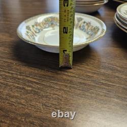 Aynsley HENLEY Fine Engl Bone China Made In England 28 Piece Dinner Set