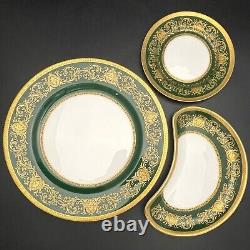 Aynsley Imperial 193 Dinner Plate 3pc Set Made In England