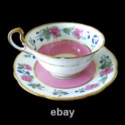 Aynsley Pink Floral Tea Set Choose 1 or More Plates Cup & Saucers c. 1905-25 RARE