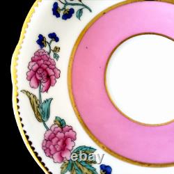 Aynsley Pink Floral Tea Set Choose 1 or More Plates Cup & Saucers c. 1905-25 RARE