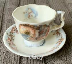 BRAMBLY HEDGE Royal Doulton Fine Bone China Miniature Tea Set 16 pieces MINT